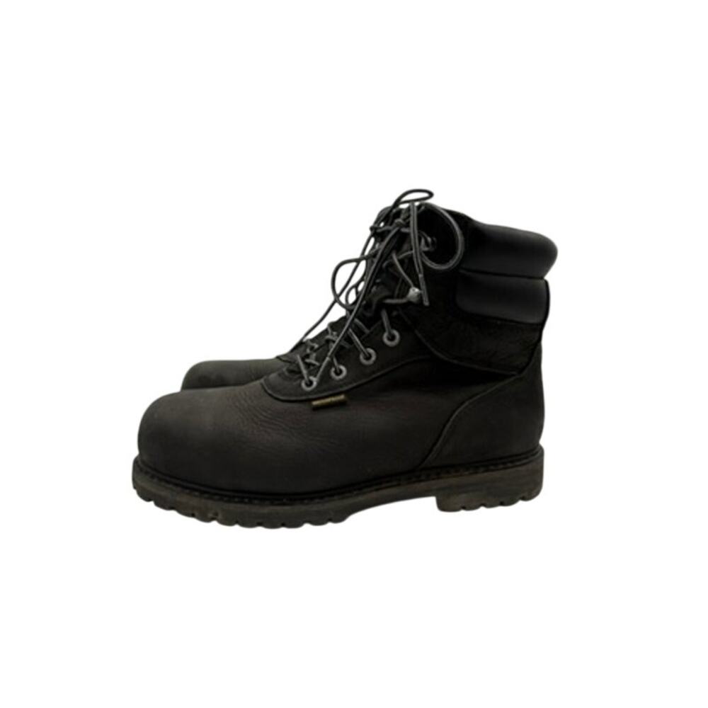 Wolverine Men’s 11M Steel Toe Work Boots ASTM F2413 Oil Resistant Black - Picture 3 of 10